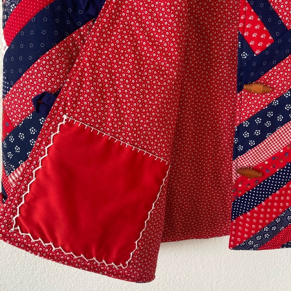 BEAUTIFUL hand-quilted jacket, made in Los Gatos, CA. - Picture 5 of 5